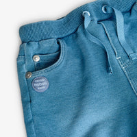 Short in Felpa Denim per Bimbo Boboli