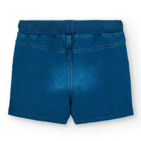 Short in Felpa Denim per Bimbo Boboli