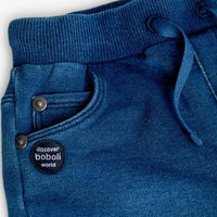 Short in Felpa Denim per Bimbo Boboli