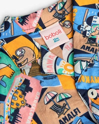 Camicetta mezza manica stampata fantasia  per bambini Boboli