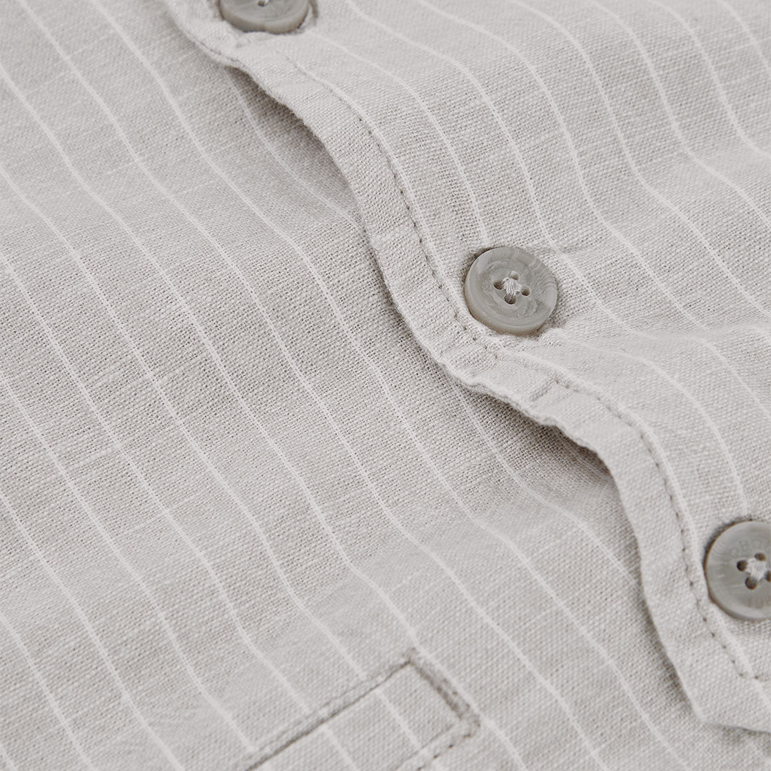 Gilet Lino a Righe per Ragazzo Boboli