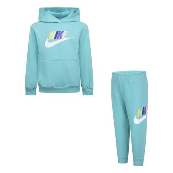 Tuta felpata Nike con cappuccio