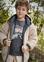 Parka reversibile per bimbo