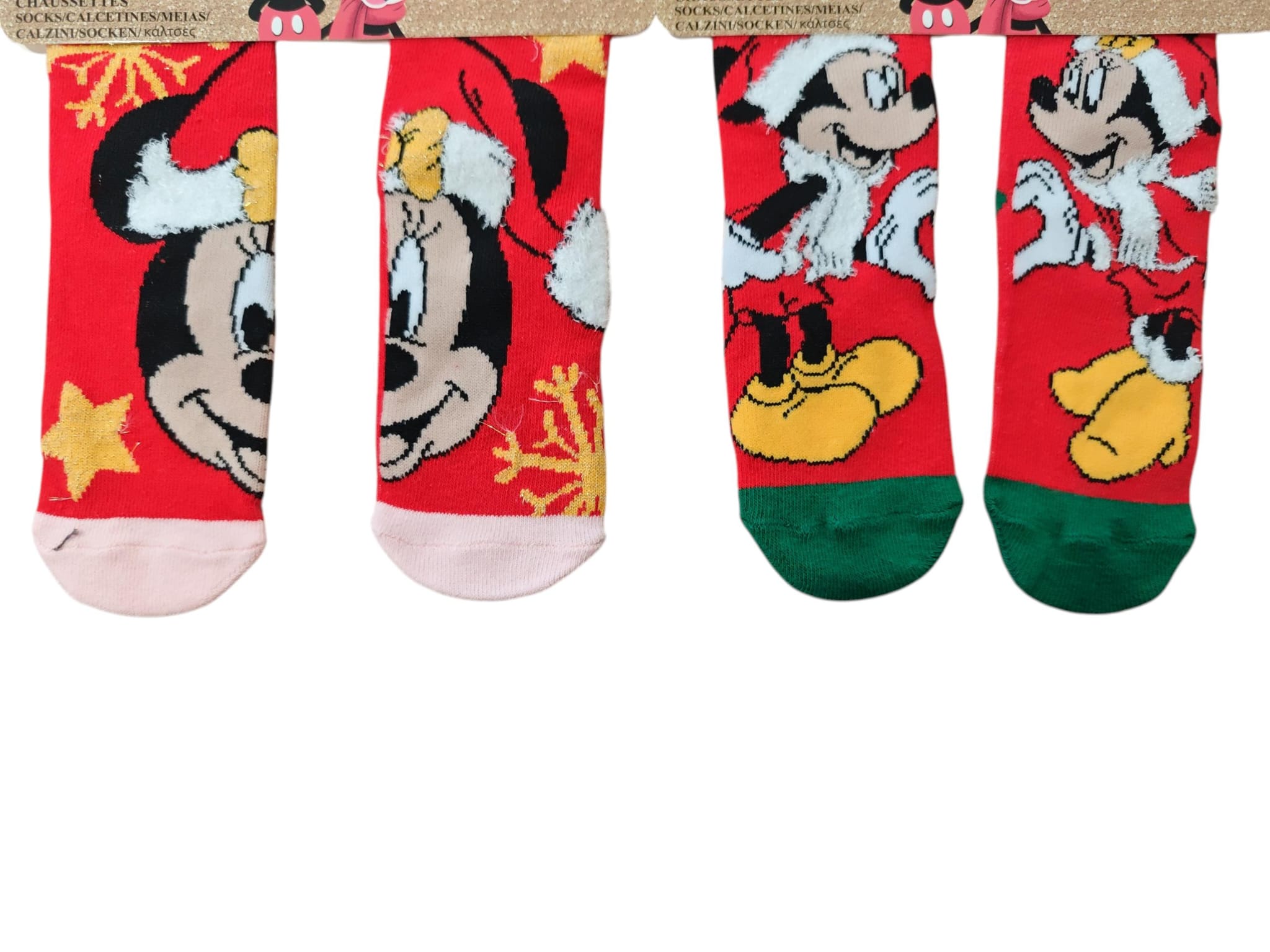 CALZINI DI MINNIE E TOPOLINO PER NATALE
