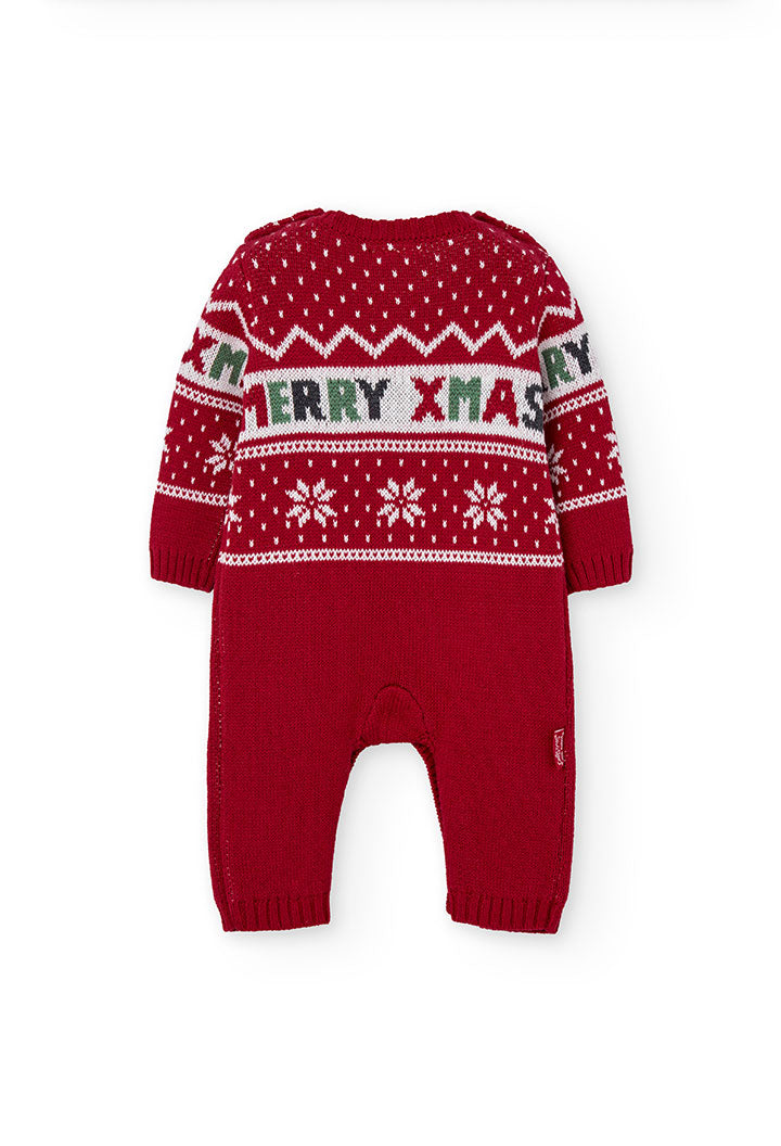 Tutina Tricot per Neonati Natale Boboli