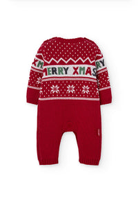 Tutina Tricot per Neonati Natale Boboli