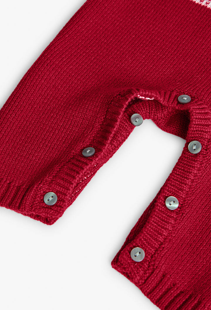 Tutina Tricot per Neonati Natale Boboli