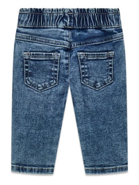 Pantaloni Blu Denim Guess Neonata