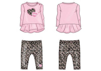 Completo Rosa Guess Neonata