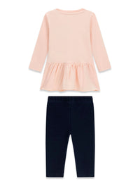 Completo Rosa Cipria Guess Neonata