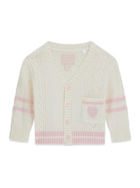 Maglia Bianco Panna Guess Neonata