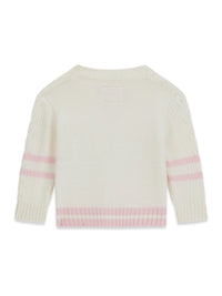 Maglia Bianco Panna Guess Neonata