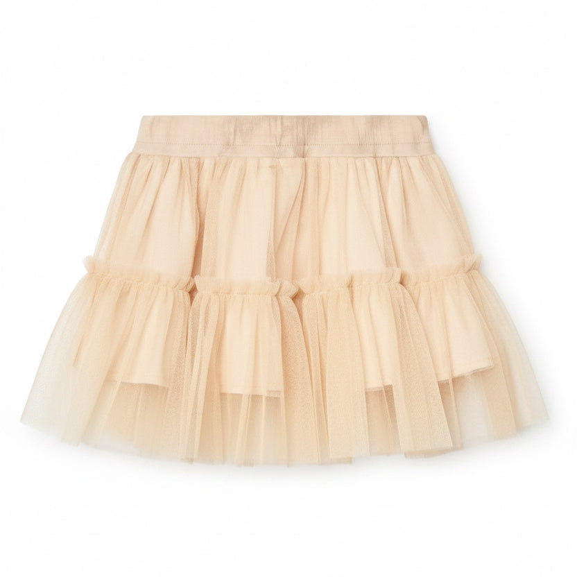 Gonna in Tulle per Bambina in Colore Dorato Boboli