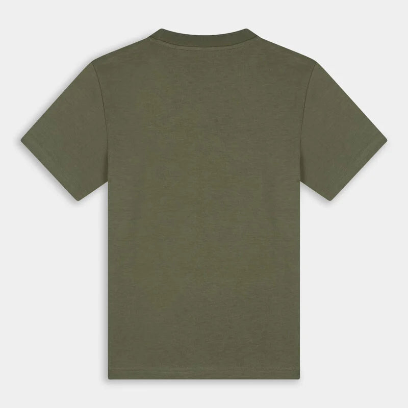 T-shirt Unisex Verde Oliva con Logo Adidas