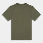 T-shirt Unisex Verde Oliva con Logo Adidas