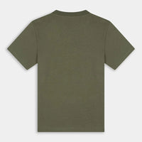 T-shirt Unisex Verde Oliva con Logo Adidas