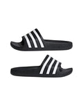 Ciabatta Adidas con Strisce Bianche e Nere - Unisex