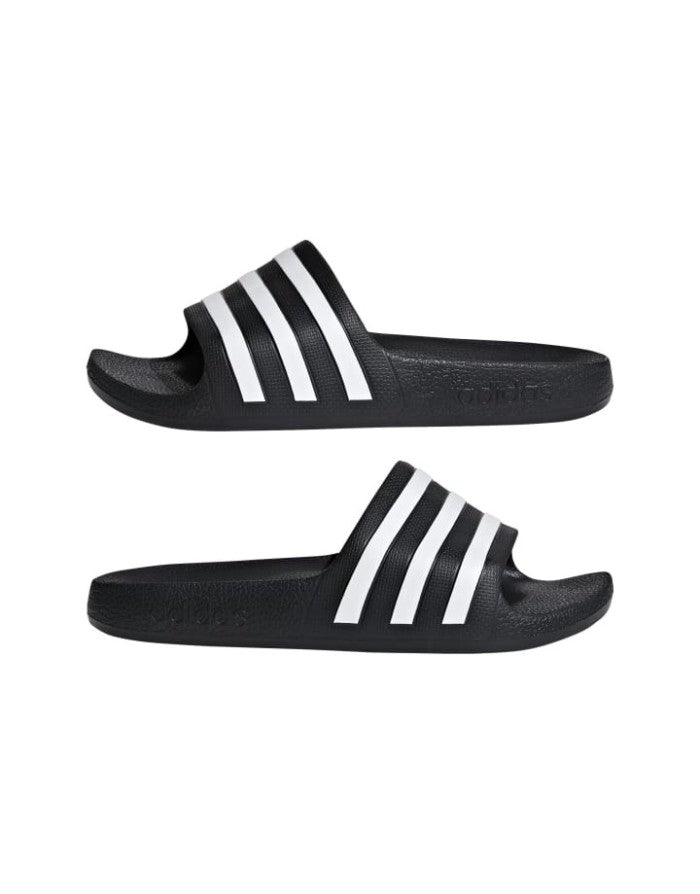 Ciabatta Adidas con Strisce Bianche e Nere - Unisex