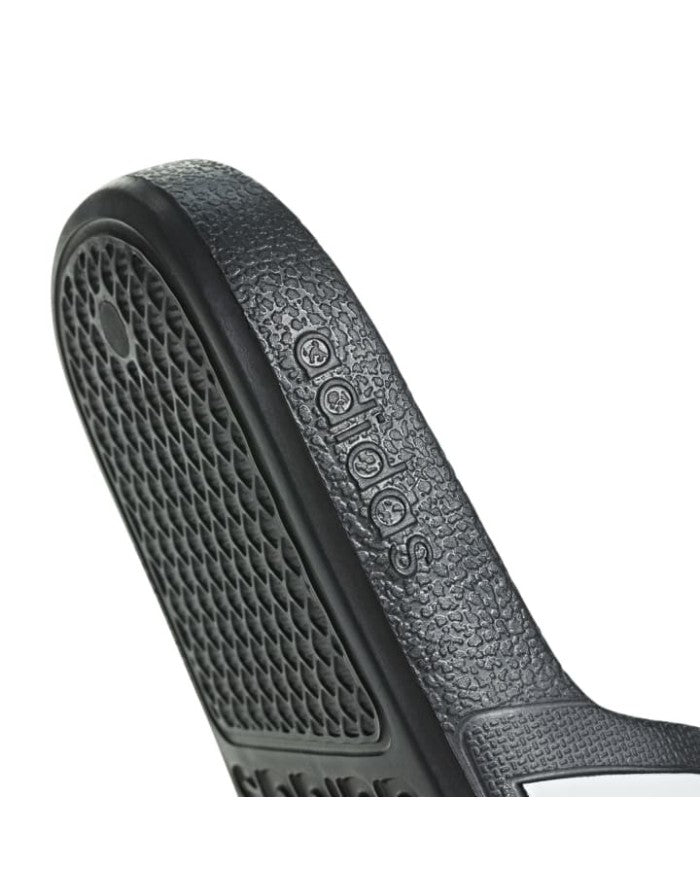 Ciabatta Adidas con Strisce Bianche e Nere - Unisex