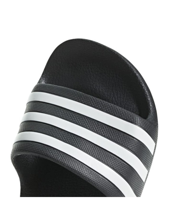 Ciabatta Adidas con Strisce Bianche e Nere - Unisex