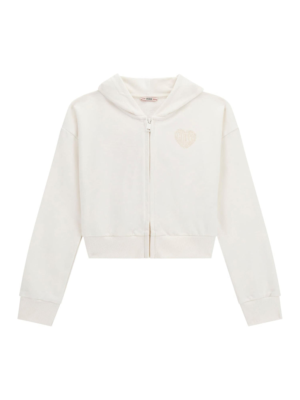 T-shirt e maglie Hooded Ls Active Top W/zip Guess - Bambina
