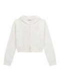 T-shirt e maglie Hooded Ls Active Top W/zip Guess - Bambina