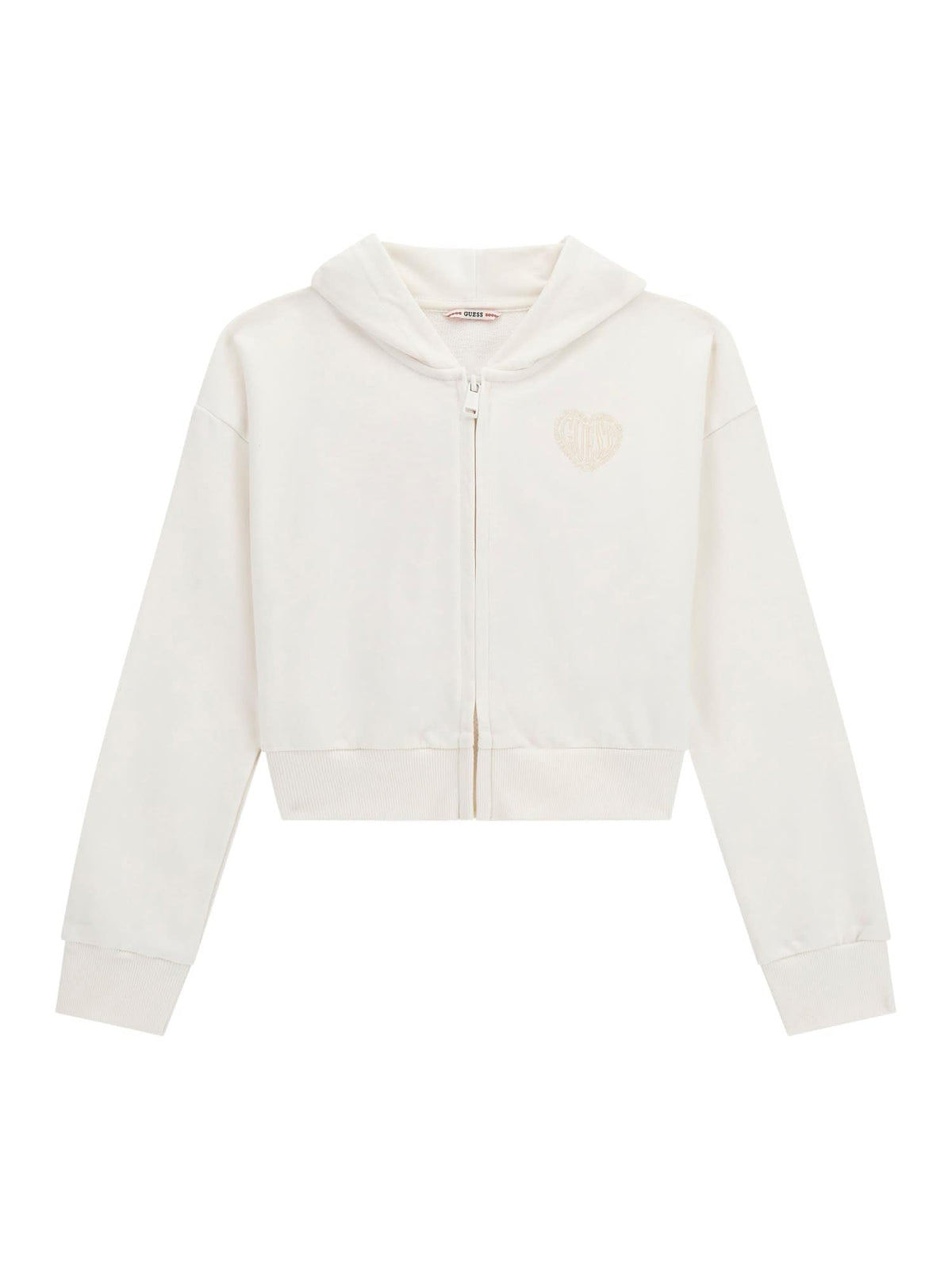 T-shirt e maglie Hooded Ls Active Top W/zip Guess - Bambina