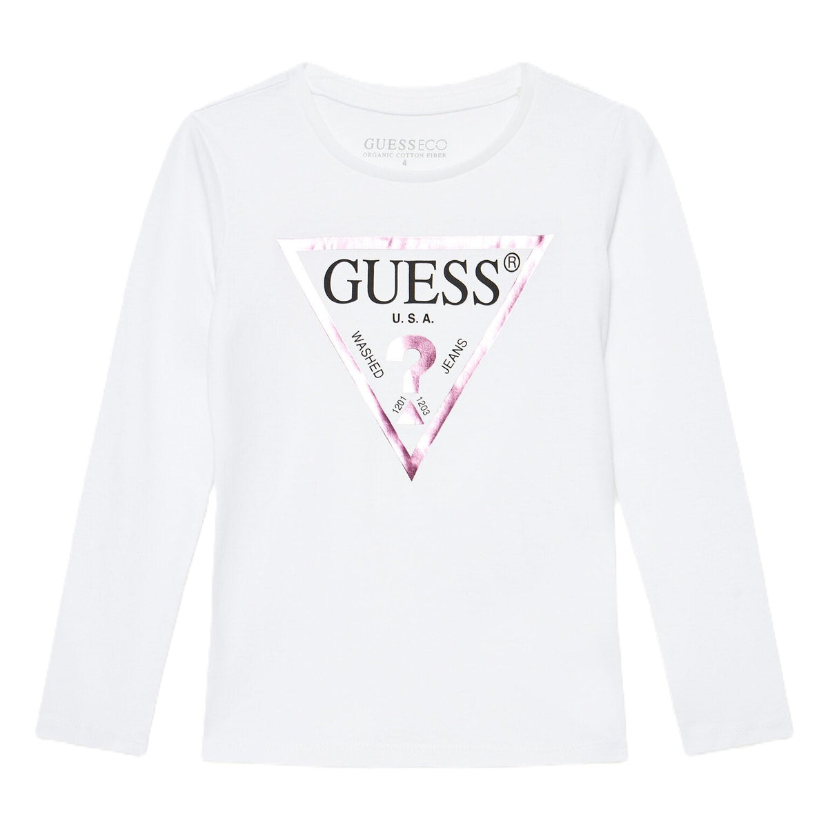T-shirt Guess con Logo Frontale - Neonata