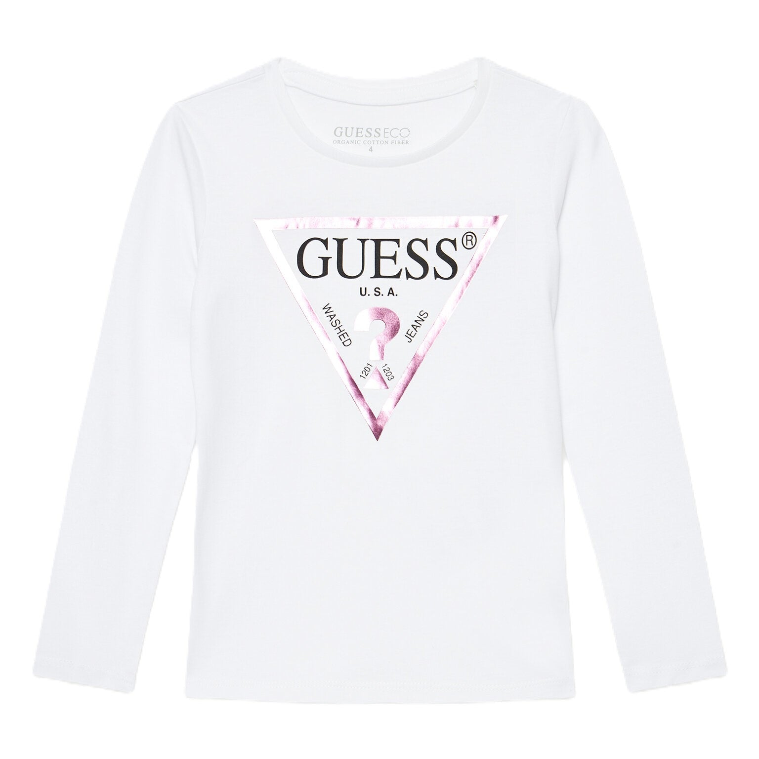 T-shirt Guess con Logo Frontale - Neonata