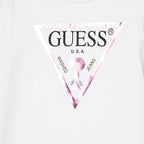 T-shirt Guess con Logo Frontale - Neonata