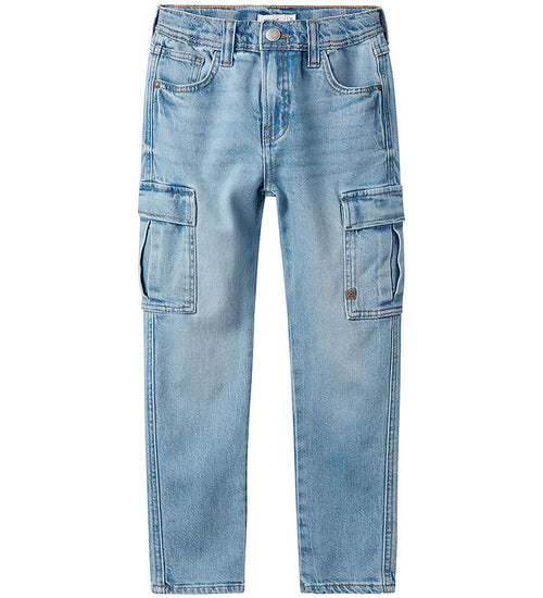Jeans Cargo Comodi Ed Elastici per Bambini Name It