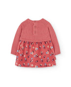 Vestito maglieria combinato per ragazza -BCI