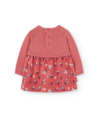 Vestito Maglieria Combinato per Ragazza Boboli