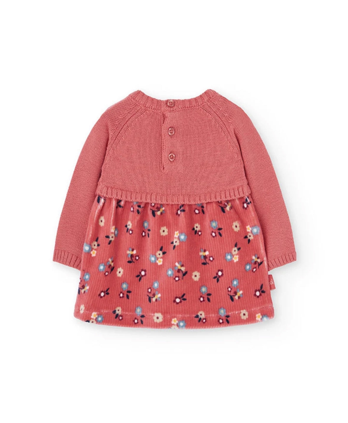 Vestito maglieria combinato per ragazza -BCI