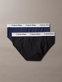 Set 2 Slip Ragazzo Nero e Blu Calvin Klein