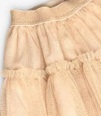 Gonna in Tulle per Bambina in Colore Dorato Boboli