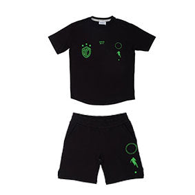 COMPLETO 2 PZ CORTO SPORTIVO BIKKEMBERGS BAMBINO E RAGAZZO