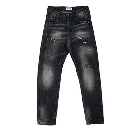 PANTALONE JEANS NERO BIKKEMBERGS BAMBINO E RAGAZZO
