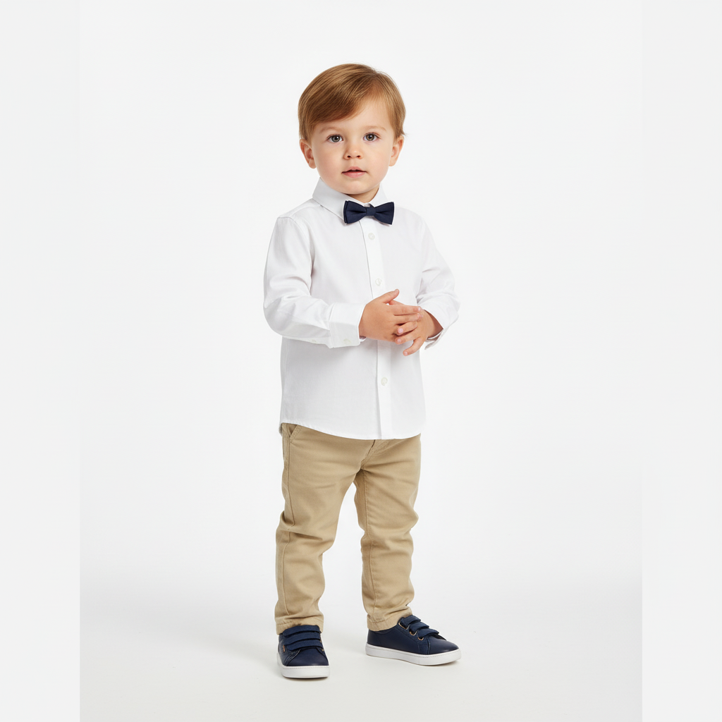 CAMICIA CON PAPILLON