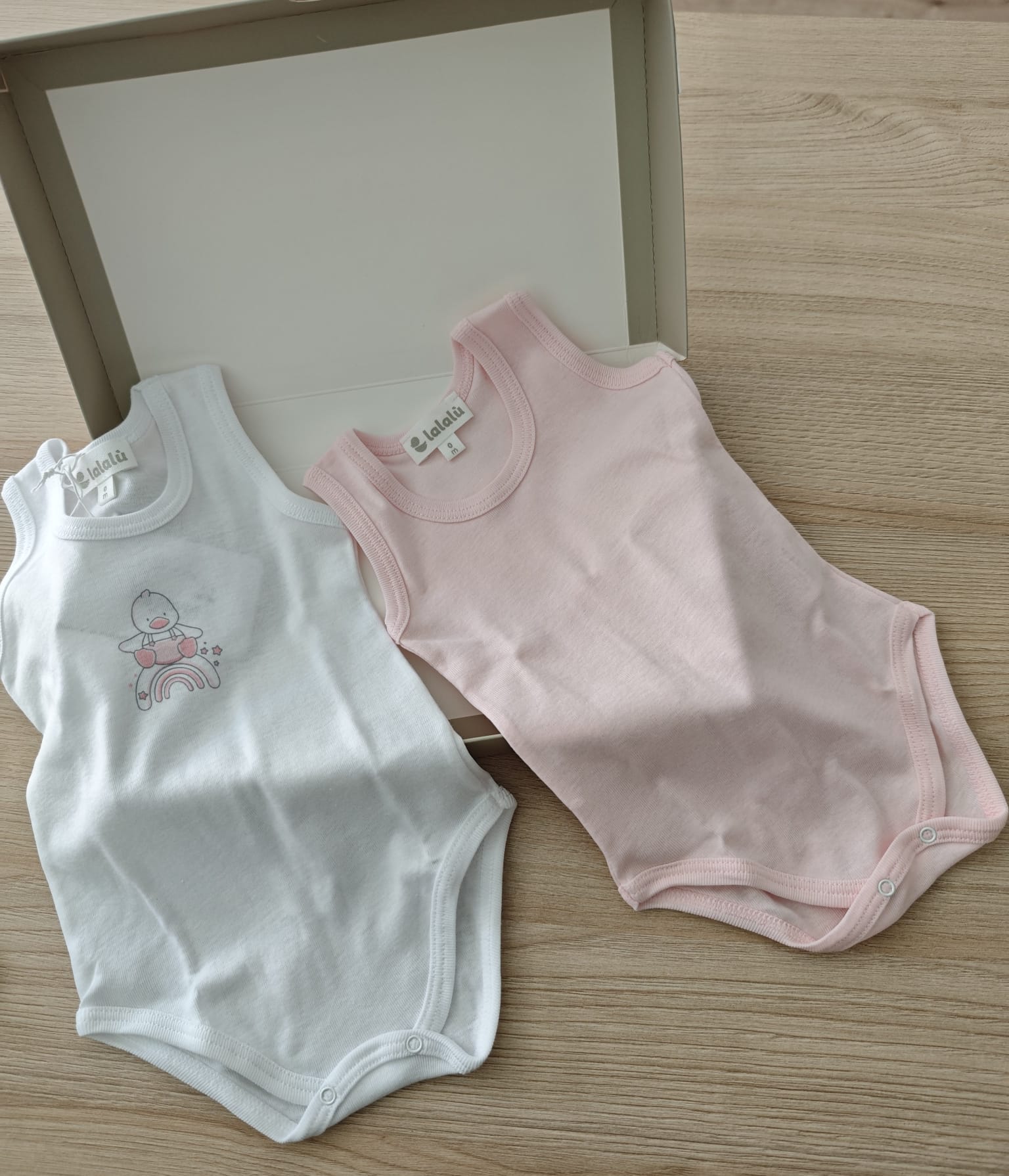 BODY SPALLA LARGA NEONATA LALALU'
