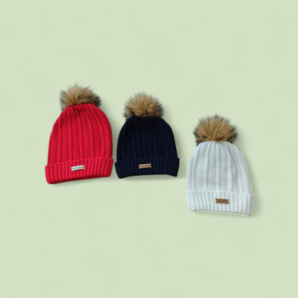 Cappellino con Pom Pon Lalalu' - Neonati