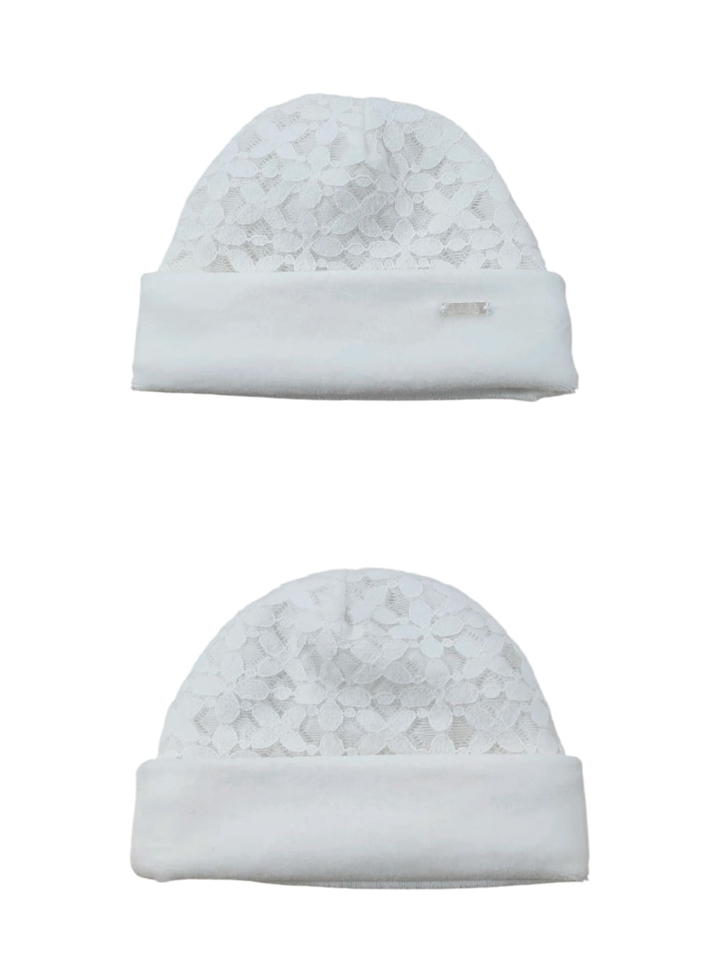 Cappello in pizzo nea