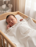 Copertina jersey neo BIANCA E BEIGE BARCHETTA