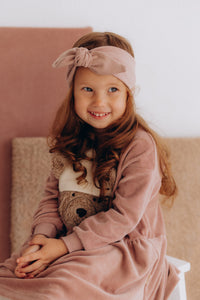 Fascia per Capelli con Nodo Bambina Wooly Organic