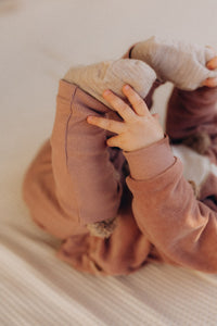 Leggings con Orecchie da Orsetto Neonati Wooly Organic