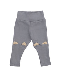 Leggings con Orecchie da Orsetto Neonati Wooly Organic