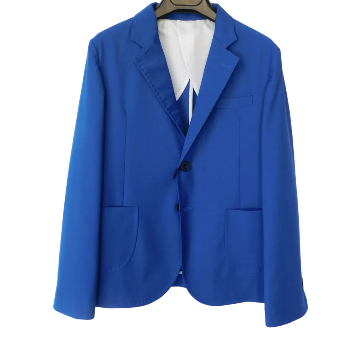 Giacca Blu Royal Ragazzo Manuell & Frank