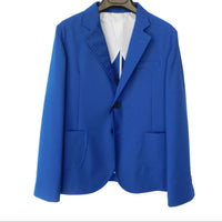 Giacca Blu Royal Ragazzo Manuell & Frank