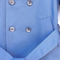 Cerimonia Trench Blu New Born Manuell & Frank - Neonato