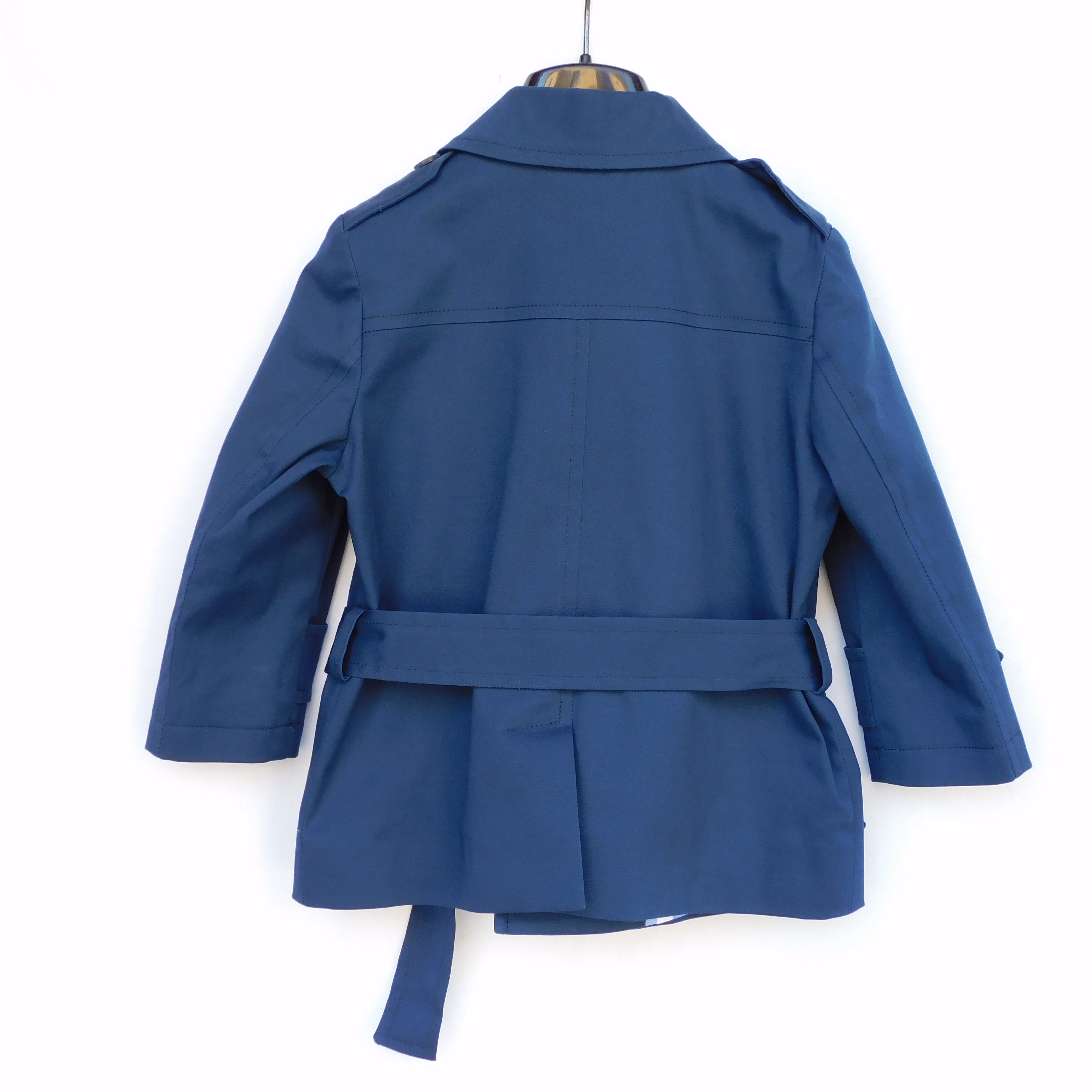 Cerimonia Trench Blu New Born Manuell & Frank - Neonato